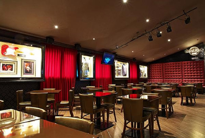 Hard Rock Café interior