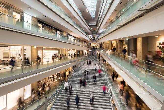 Interior view of Omotesando Hills