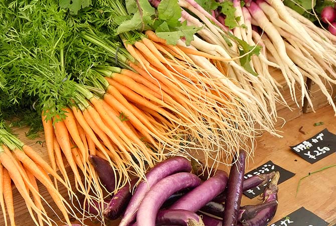 Farmers Market vegetables