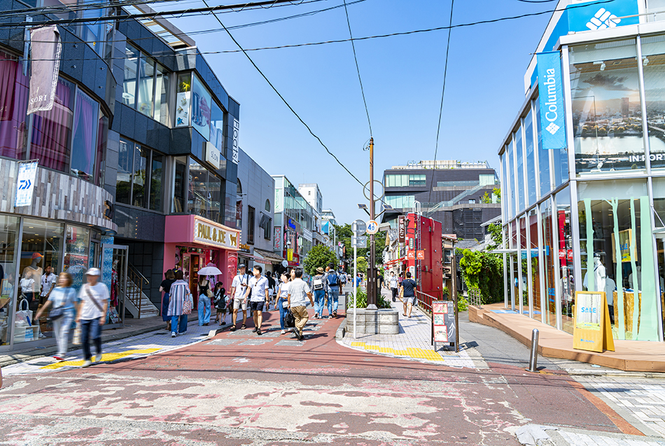 Cat street in Harajuku