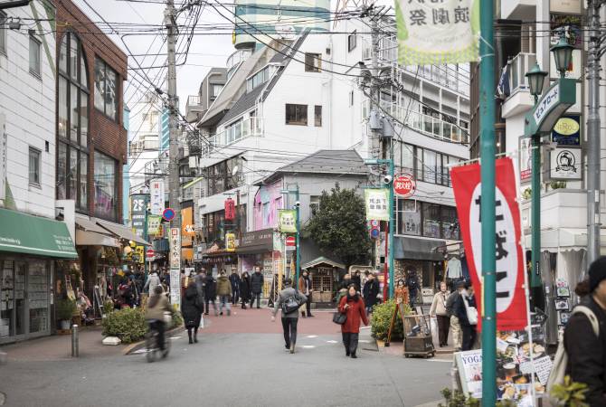 Straße in Shimokitazawa