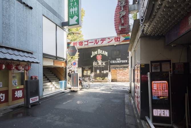 Entrance to Shinjuku Golden Gai