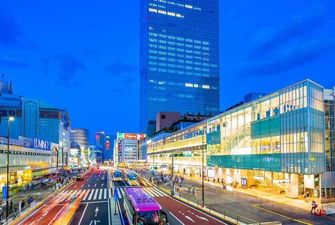 La estación Shinjuku