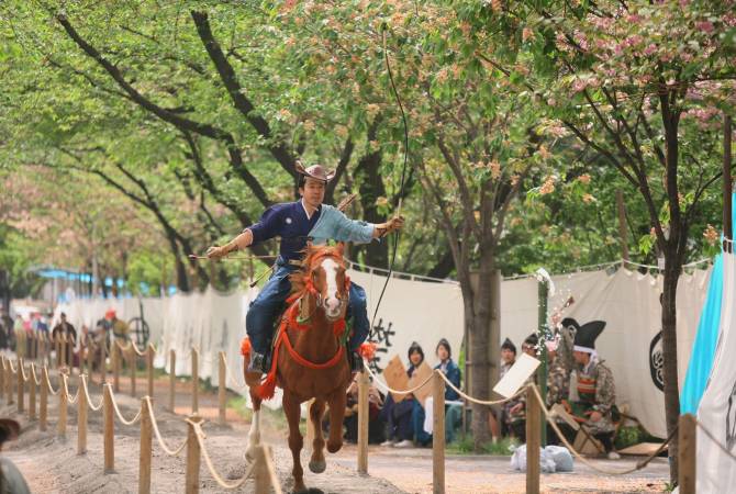 Yabusame (horseback archery)
