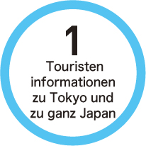 1 Touristeninformationen zu Tokyo und zu ganz Japan