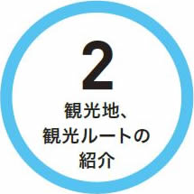 2　観光地、観光ルートの紹介