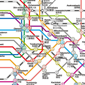Tourist Map Of Tokyo Pdf Map